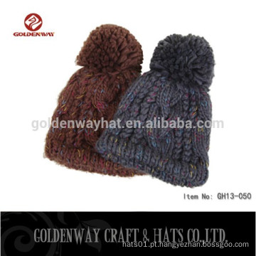 Cheap Custom Design Chapéus de inverno Chapéus de malha